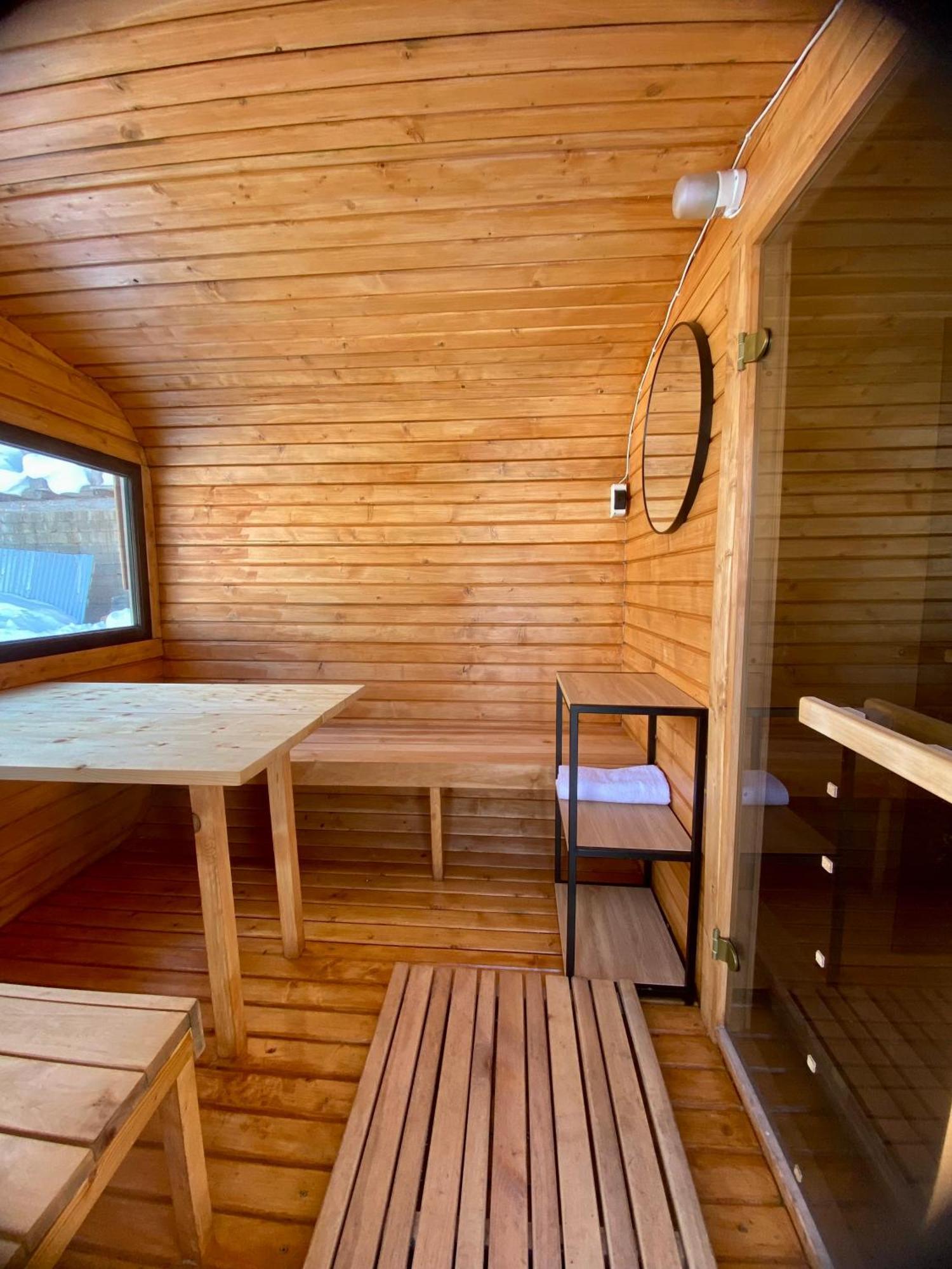 Sauna Tetnuldi Mestia Luaran gambar